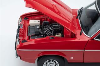 Ford Capri II Ghia 3.0 (1974 - 1977)  - spanisch red with vinyl top black Touring Modelcars 1:18 Metallmodell  - Türen, Motorhaube und Kofferraum zu öffnen!